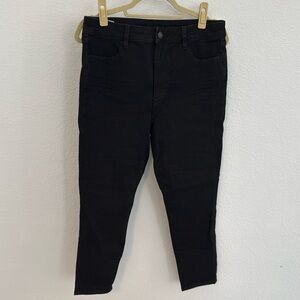 American Eagle black skinny stretch jeans